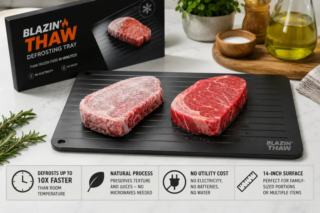 Rapid Meat Defrosting Trays