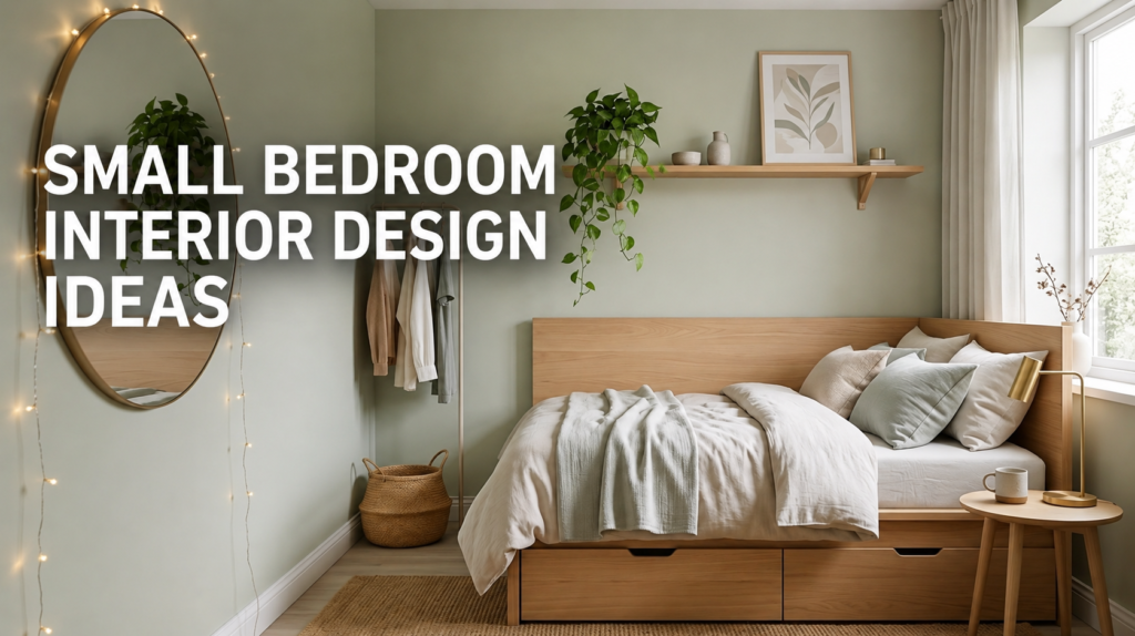 Small Bedroom Interior Design Ideas 2026 That Make Tiny Spaces Feel Beautiful and Calm small bedroom interior design ideas