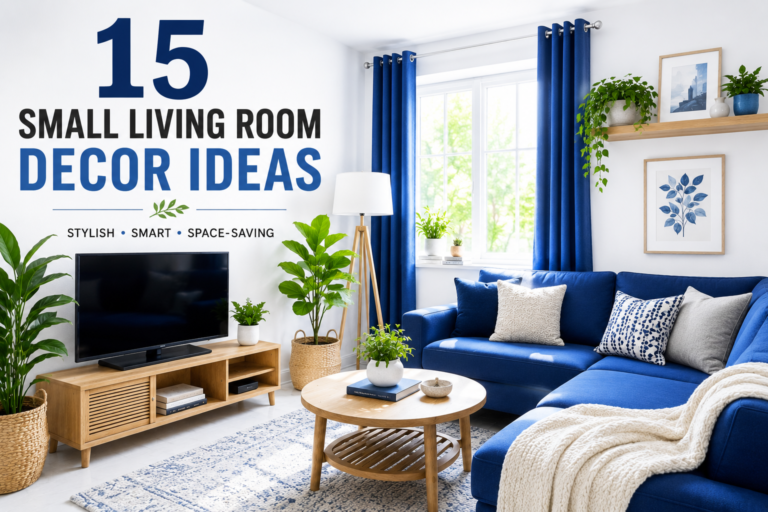 15 small living room decor ideas 2026