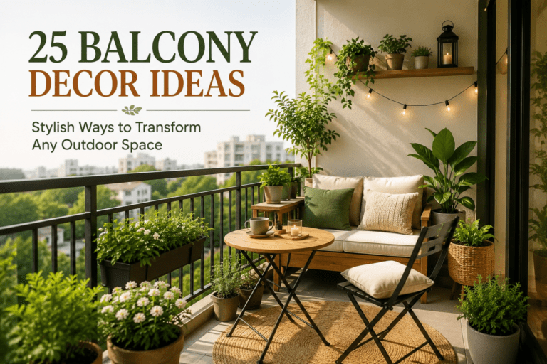 25 Balcony Decor Ideas