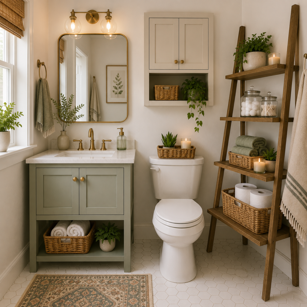 Bathroom Decor Ideas for Every Style and Budget (2026 Guide) Bathroom Storage Decor Idea