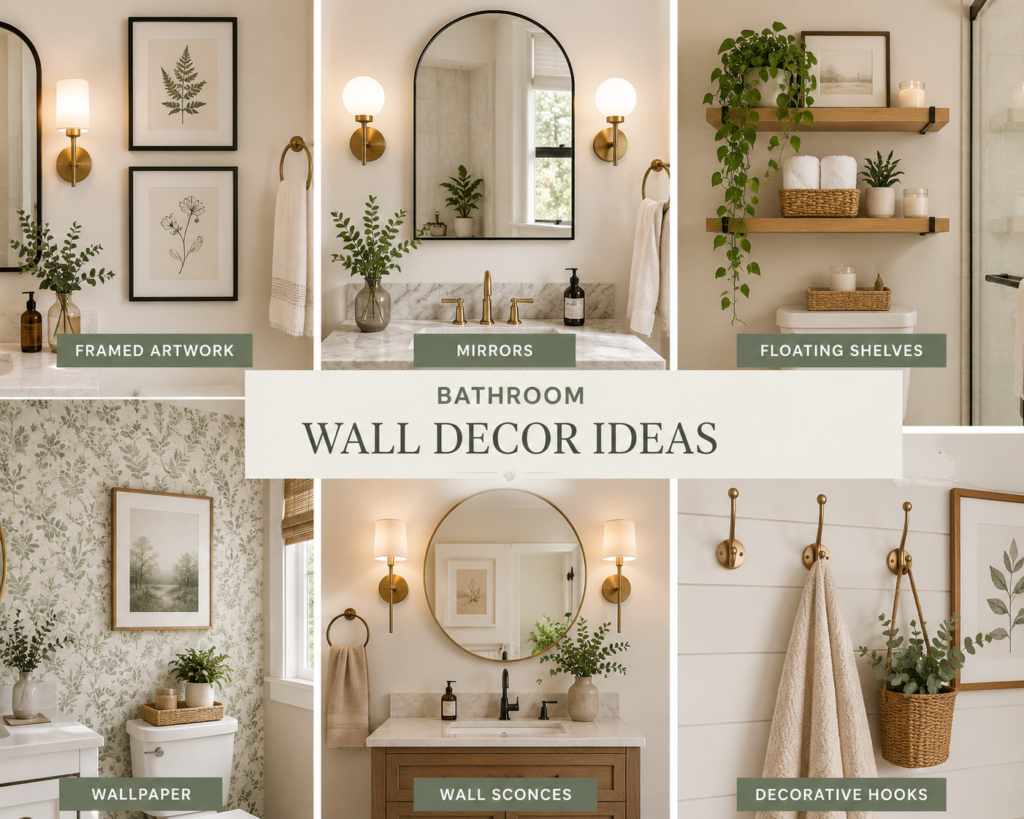 Bathroom Decor Ideas for Every Style and Budget (2026 Guide) Bathroom Wall Decor Ideas