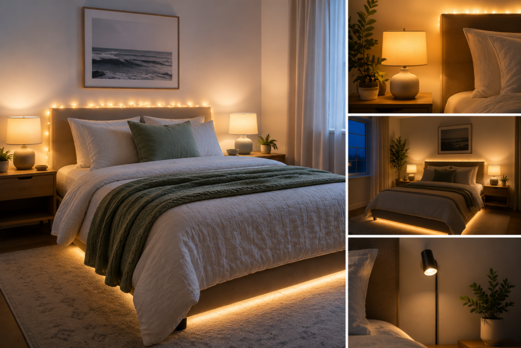 Cozy Bedroom Decor Ideas for 2026: Create a Relaxing Retreat at Home Bedroom ligting ideas