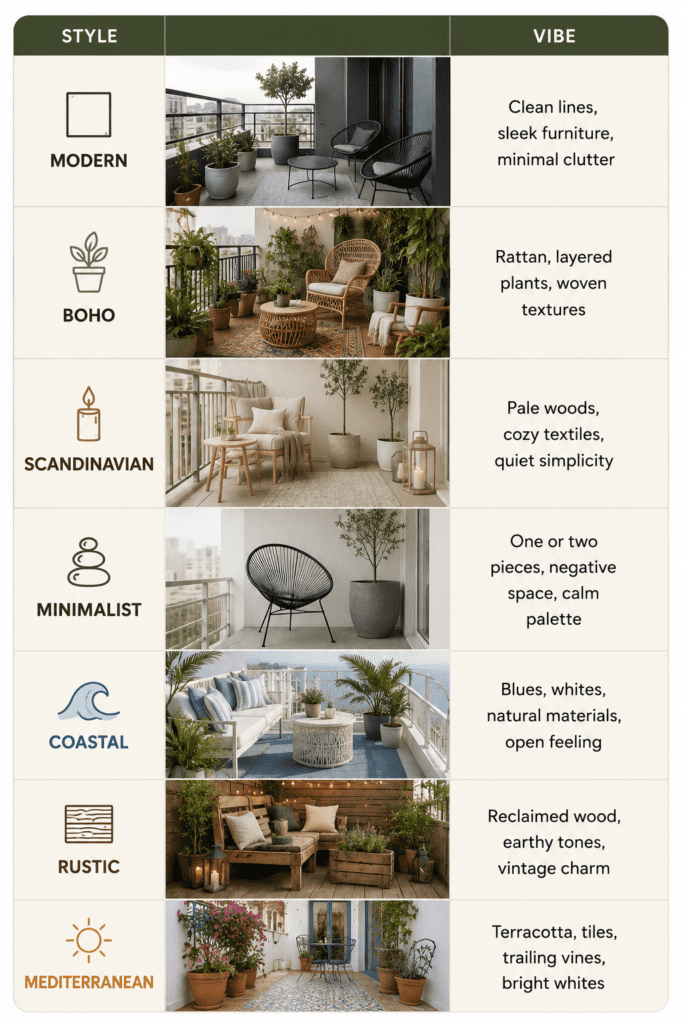 25 Balcony Decor Ideas That Turn Any Outdoor Space Into a Cozy Retreat Clear Balcony Decor Ideas