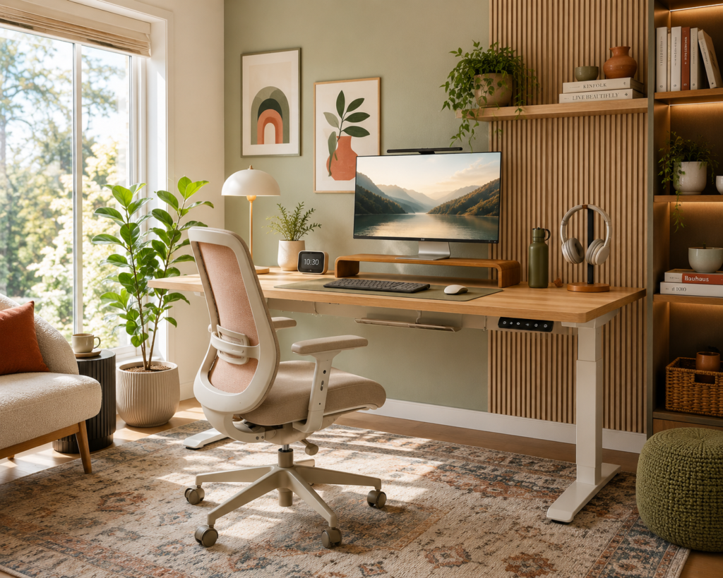 Home Office Decor Ideas for 2026 That Boost Productivity and Style Ergonomics home office decor