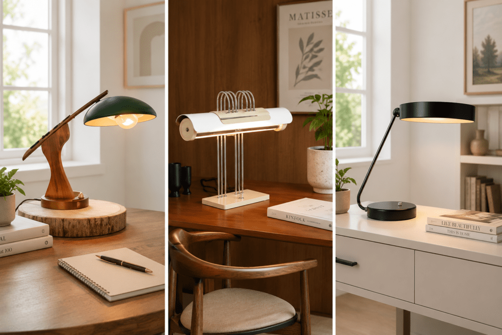 Vintage Desk Lamp Ideas for Timeless Home Decor (2026) Mid-Century Vintage Desk Lamp Ideas