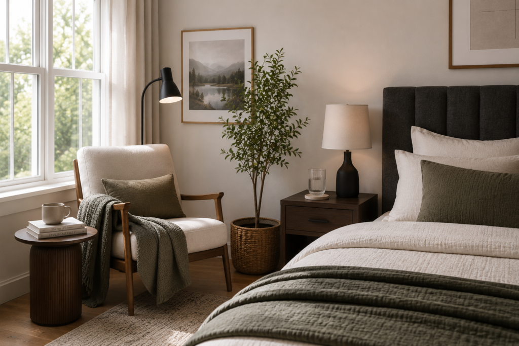 Cozy Bedroom Decor Ideas for 2026: Create a Relaxing Retreat at Home Reading corner