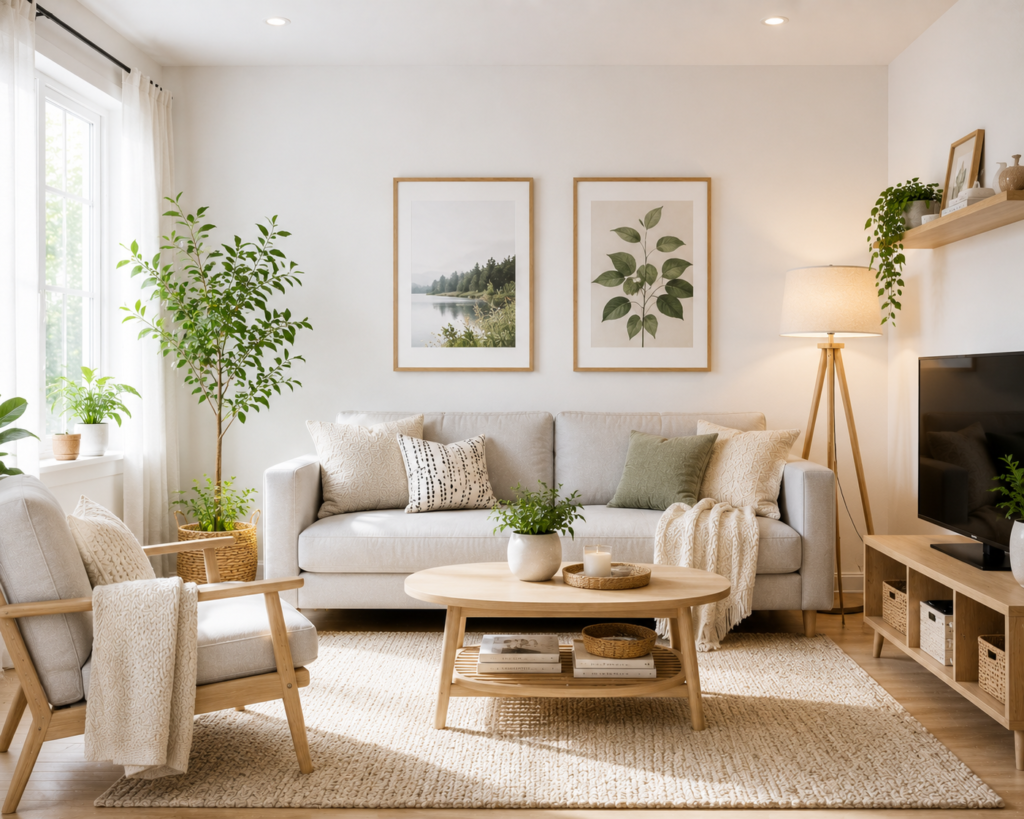 15 Small Living Room Decor Ideas for 2026: Smart Styling Solutions for Tight Spaces Calm living room decor ideas