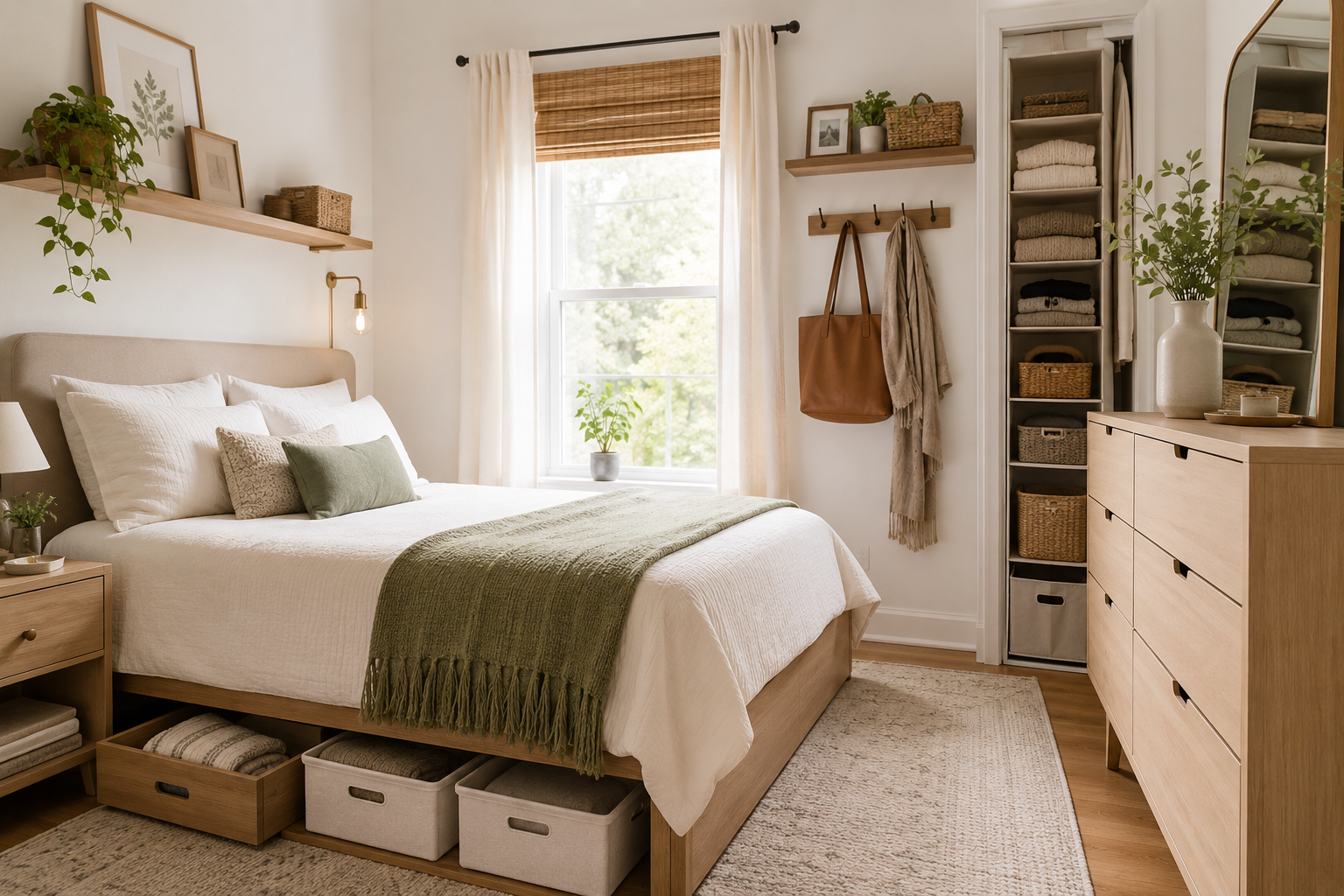 Small Bedroom Storage Ideas That Actually Hold Up in Real Life