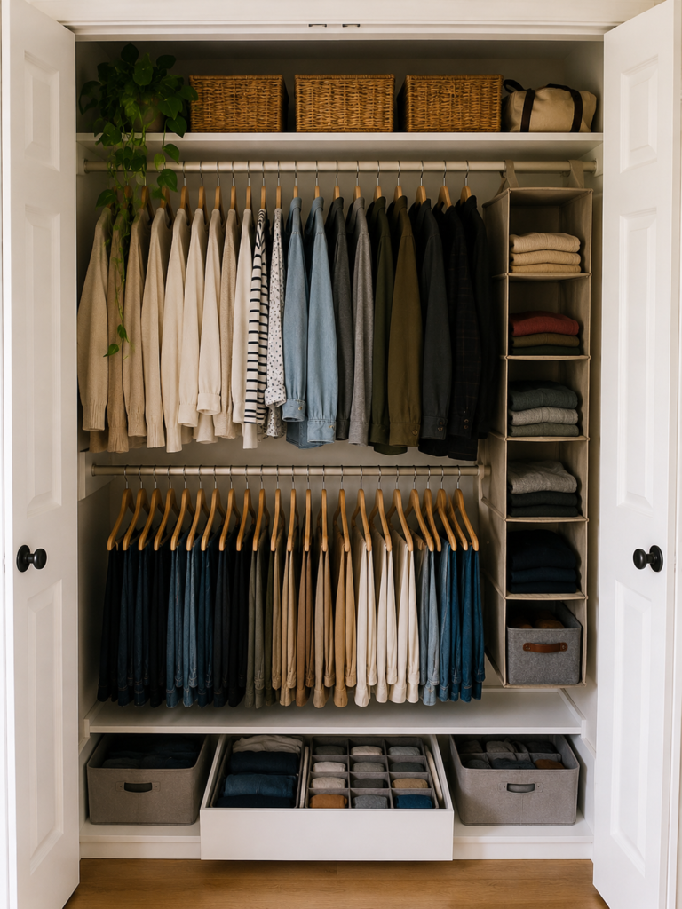 Small bedroom closet ideas