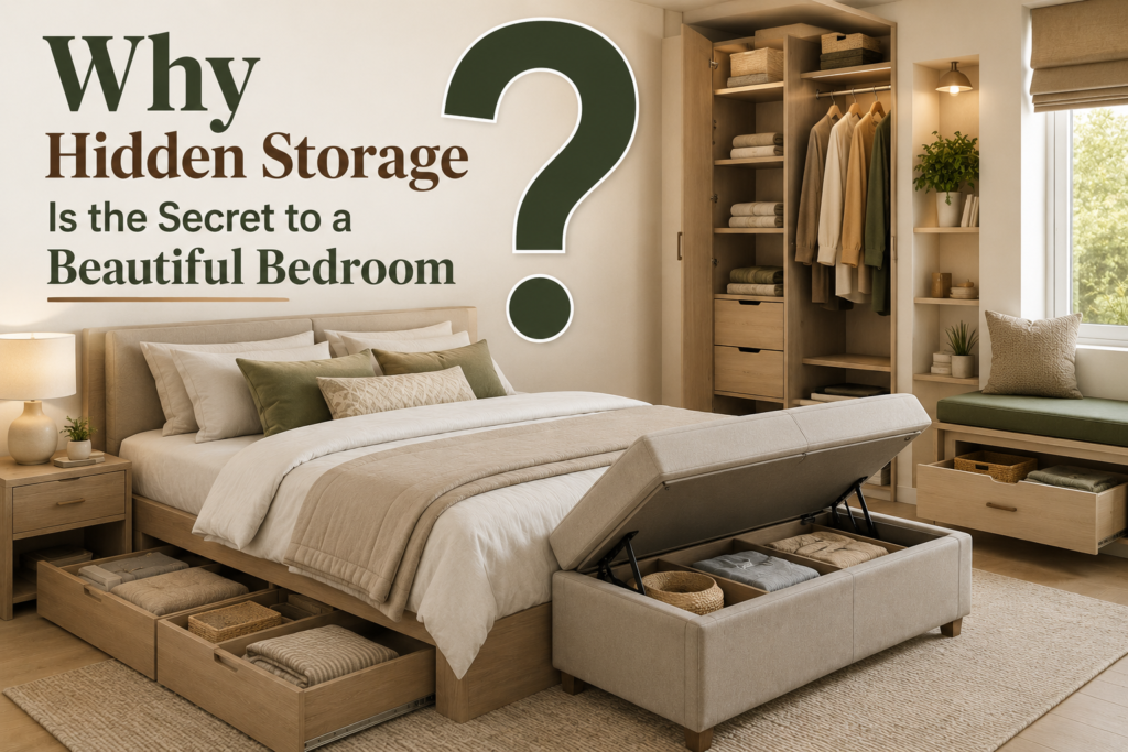 Hidden Bedroom Storage Ideas for 2026: Clever Ways to Reduce Clutter Without Sacrificing Style Why hidden storage makes a beautiful bedroom