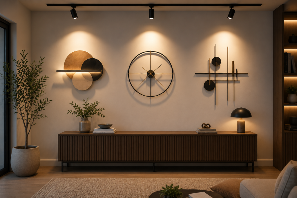 Accent living room lighting