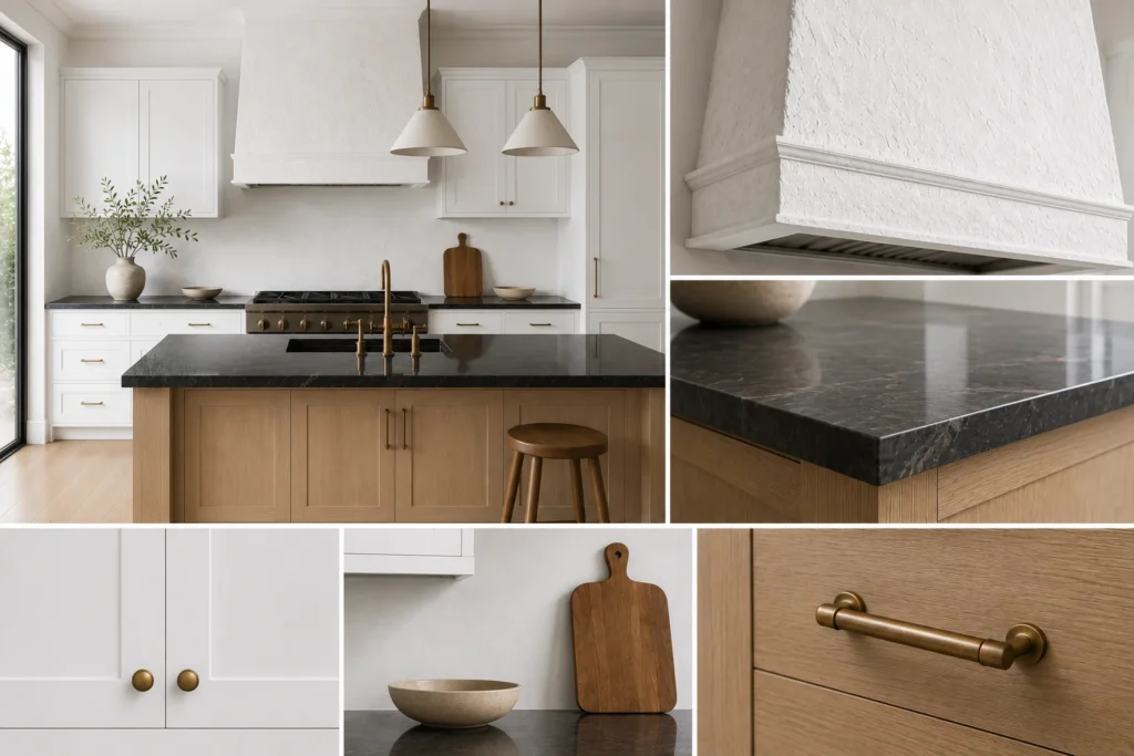 Building Blocks of a Quietly Dramatic Kitchen