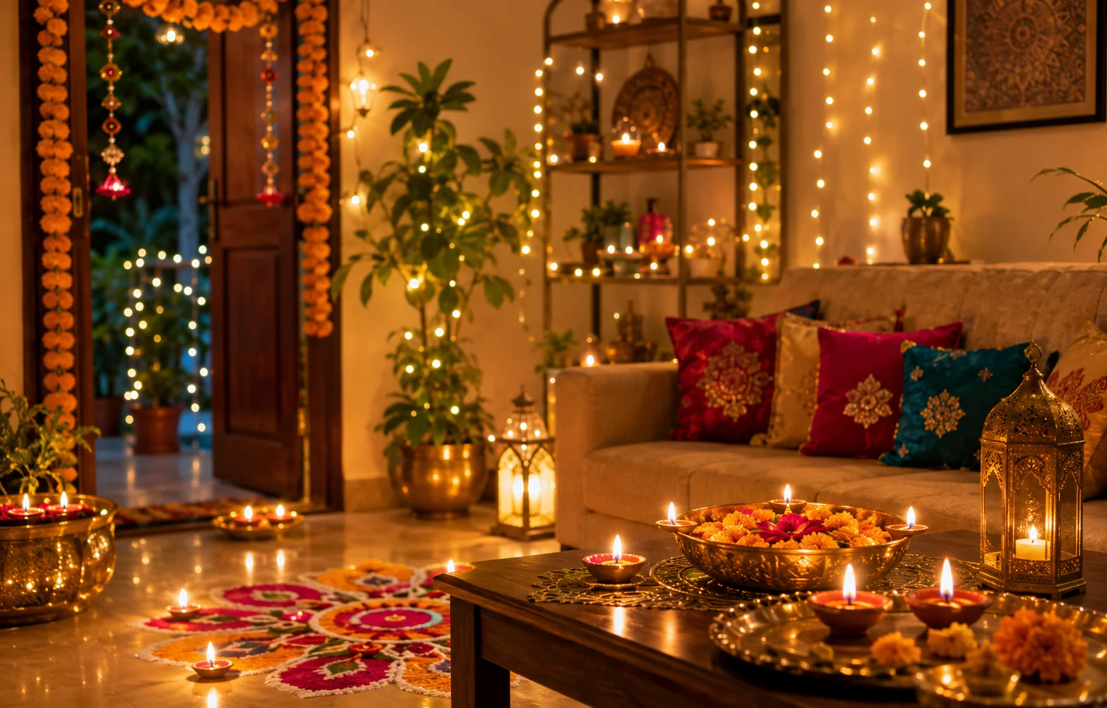 Diwali Decoration Ideas for a Home