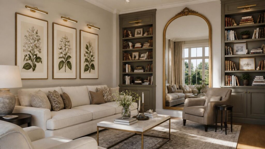 Living Room Wall Décor Ideas and Tips for Your Home Elegant upscale living room wall decor ideas