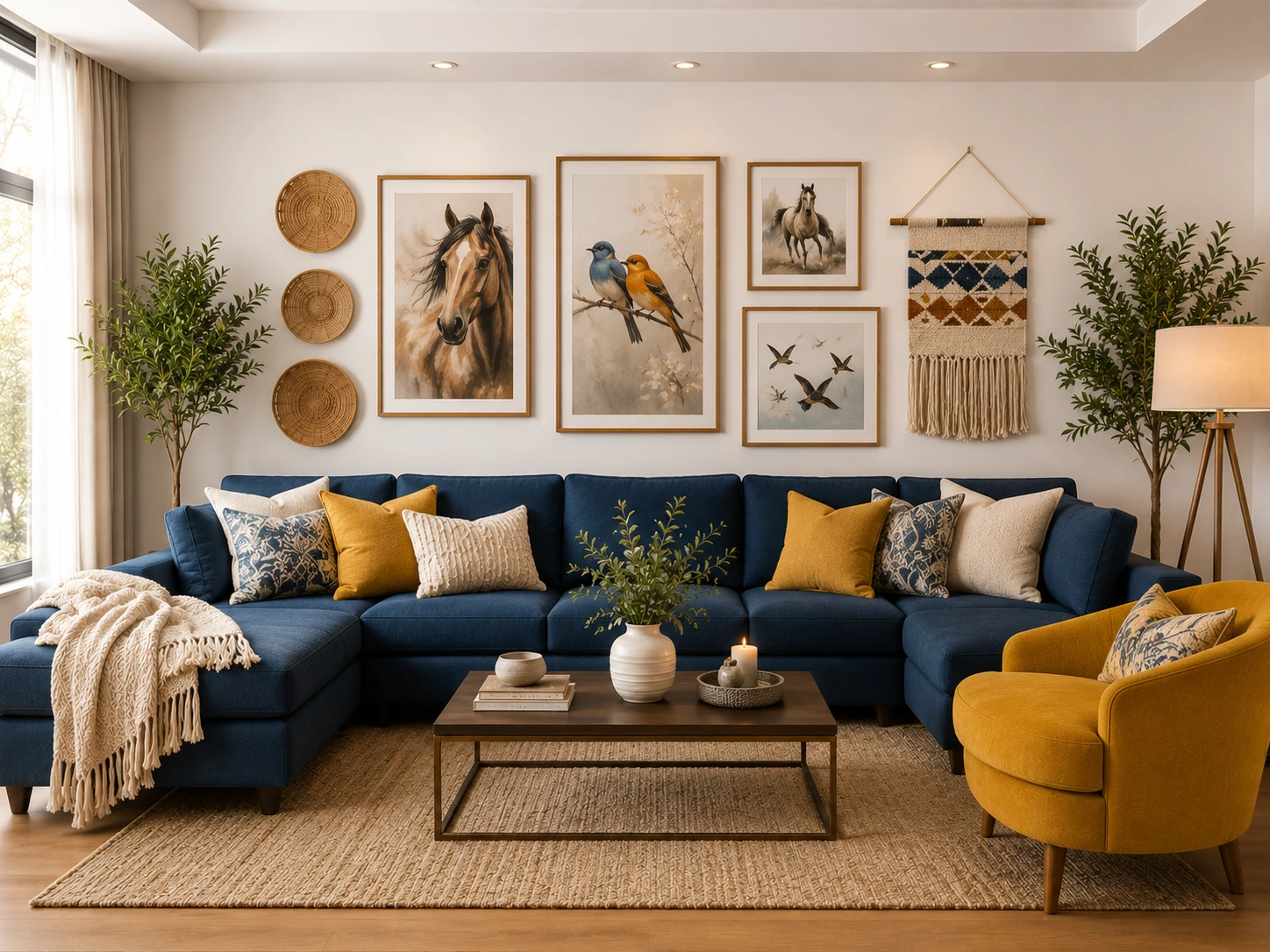 Living Room Wall Décor Ideas and Tips for Your Home