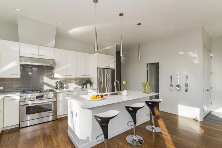 Quietly Dramatic Kitchen
