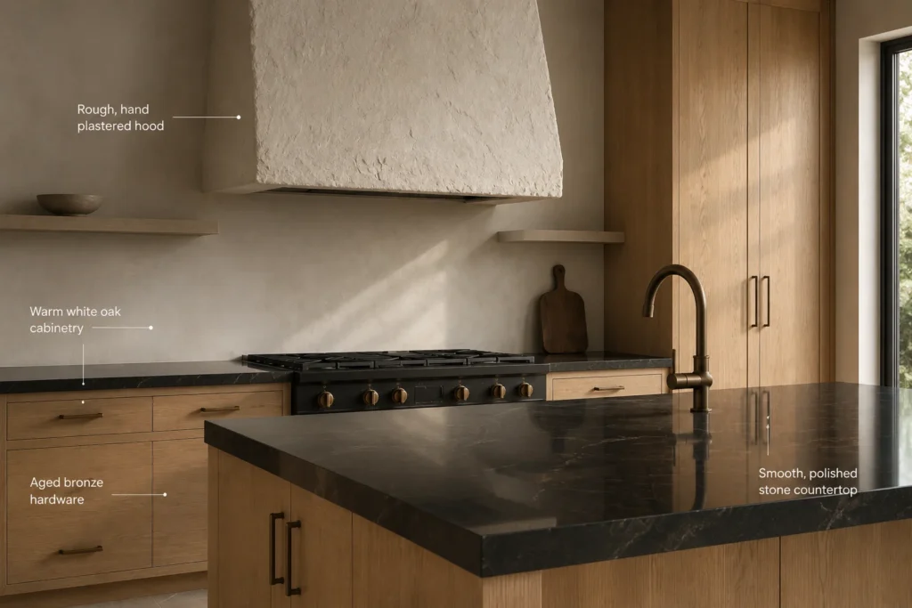 Quietly Dramatic Kitchen Ideas