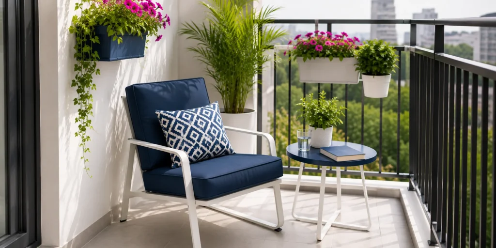 Single Chair Balcony Furniture