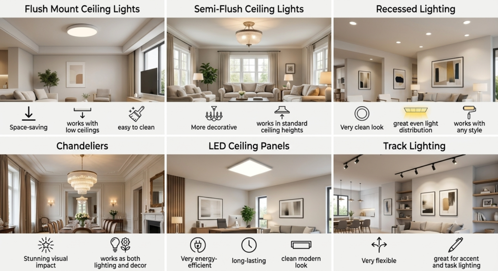 Stylish living room lighting ideas