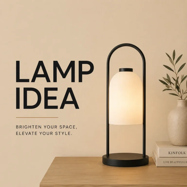 The lamp decor ideas