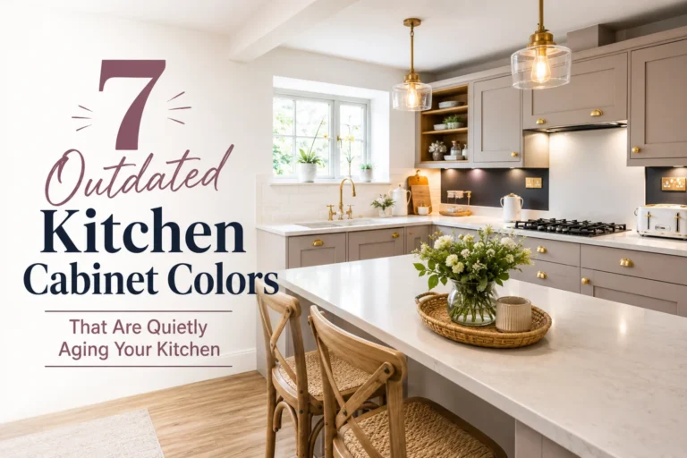 7 Outdated Kitchen Cabinet Colors That Are Quietly Aging Your Kitchen