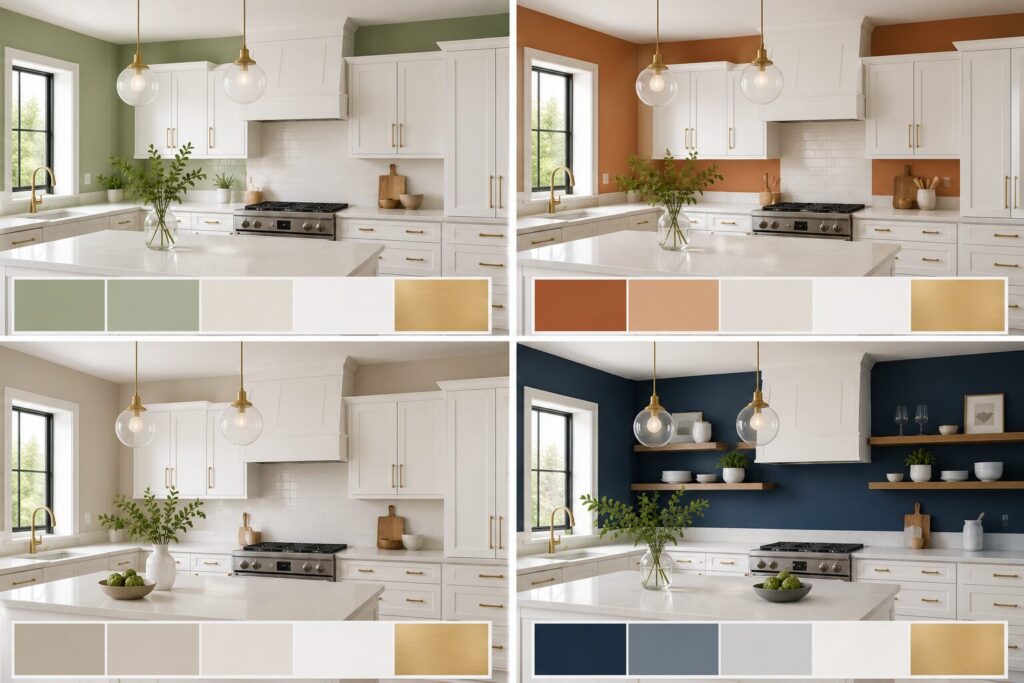 Best Kitchen Paint Colors for White Cabinets