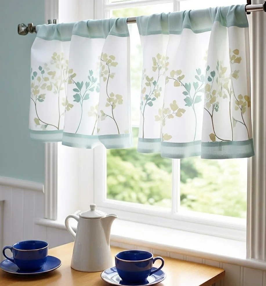 10 Kitchen Curtains Ideas That Make Your Whole Space Feel Warmer Cafe Style Kitchen Curtains