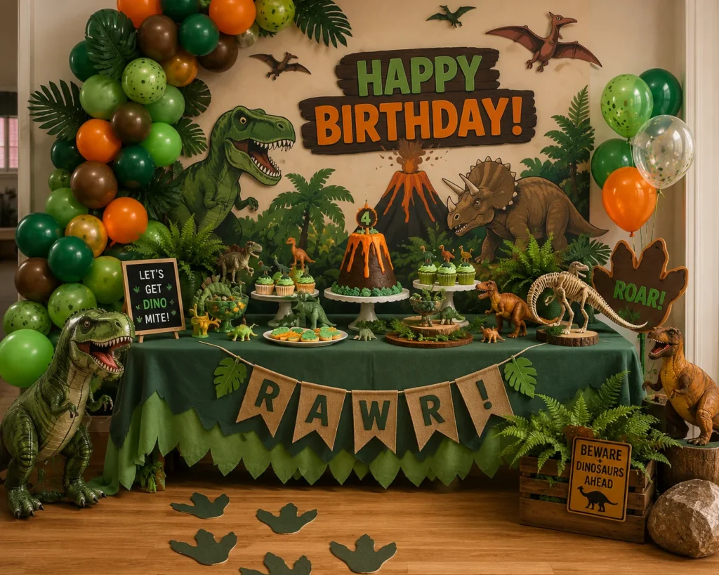 Dinosaur Theme for Birthdays