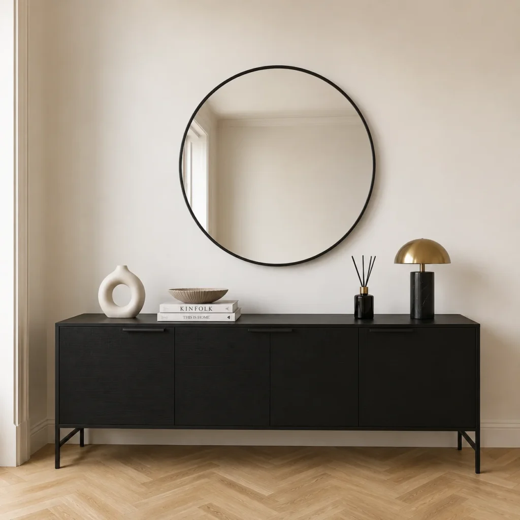 Entryway Mirror Wall