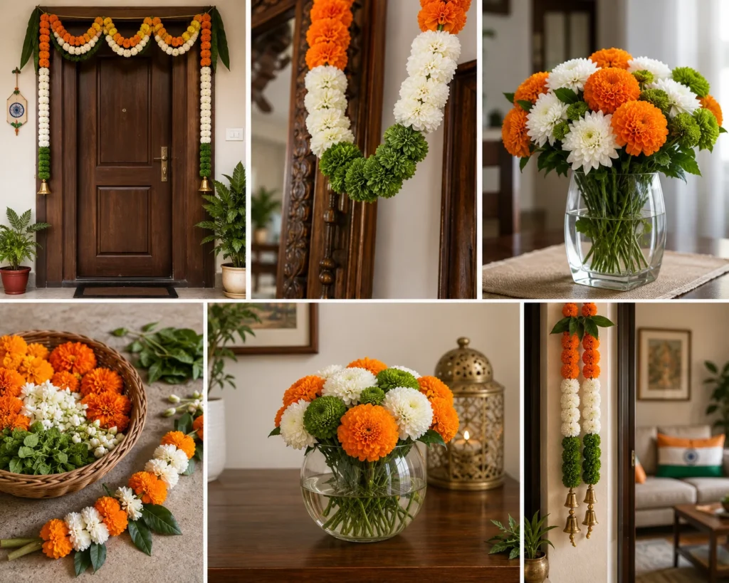 Fresh Flowers for a Natural, Festive Touch