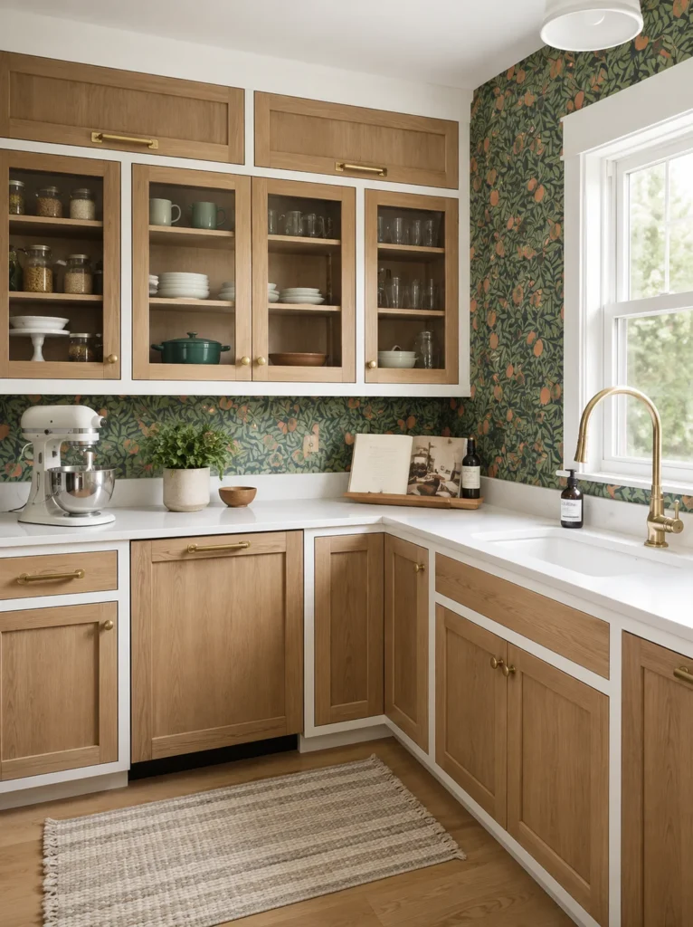 7 Outdated Kitchen Cabinet Colors That Are Quietly Aging Your Kitchen Honey Toned Wood Cabinets