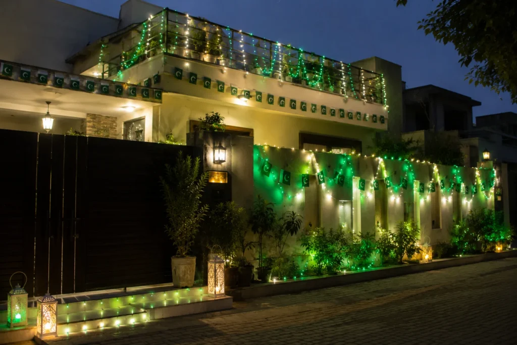 Pakistan Independence Day Decor Ideas to Make Your Home Shine From Outside Independence day Light