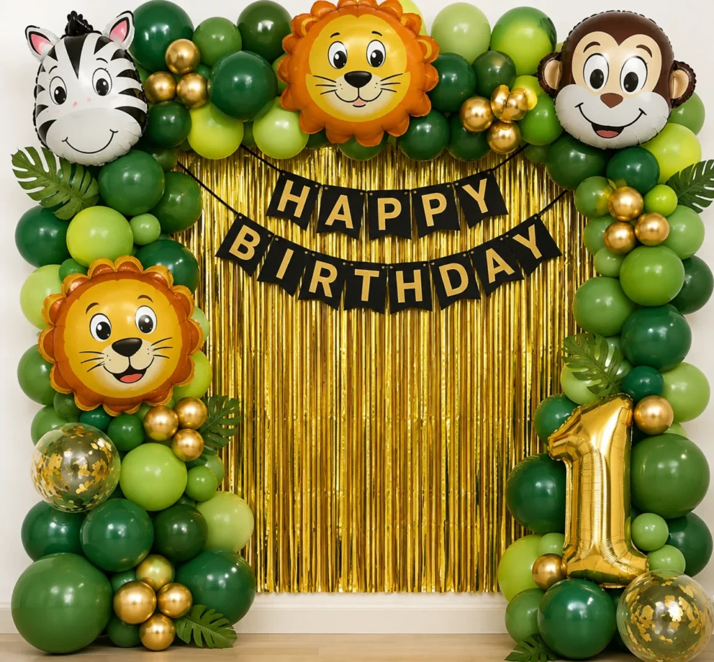 Jungle Safari Birthday Theme Ideas 