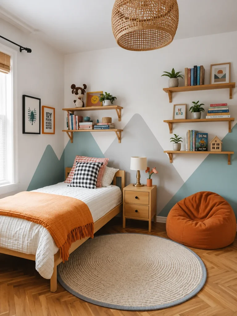 Kids Bedroom Decor Ideas That Are Fun, Stylish & Practical Kids Bedroom Color Ideas 768x1024 1