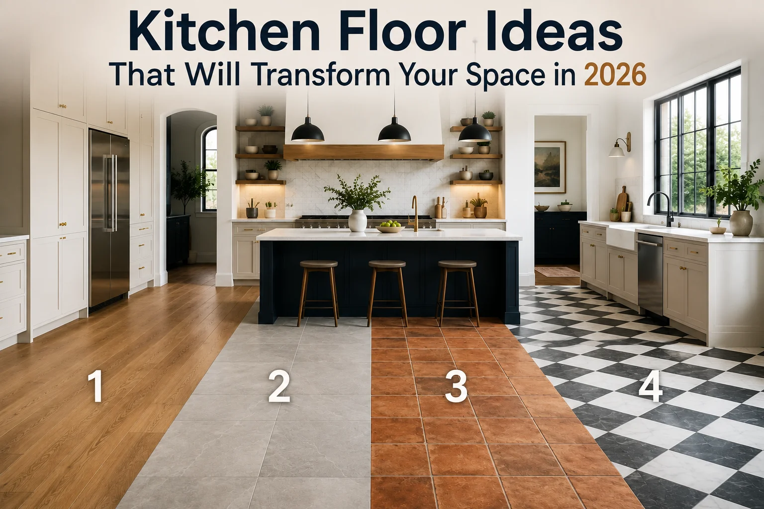 Kitchen Floor Ideas That Will Transform Your Space in 2026