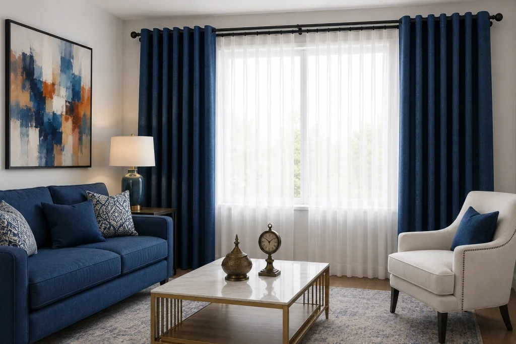 Living Room Curtain Ideas for Every Style and Space Layer Curtains With Sheers