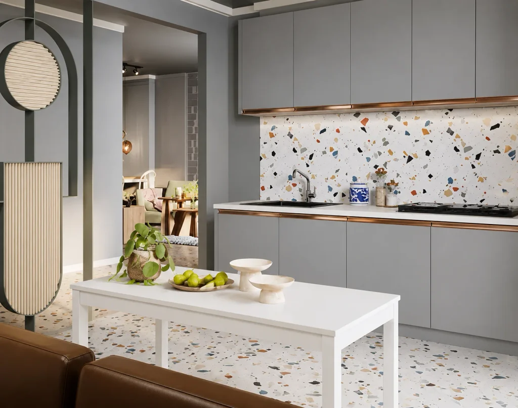 Modern Grey Kitchen Cabinets
