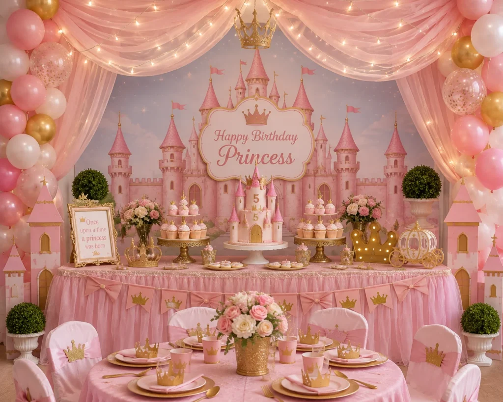Princess Castle Theme Birthday
