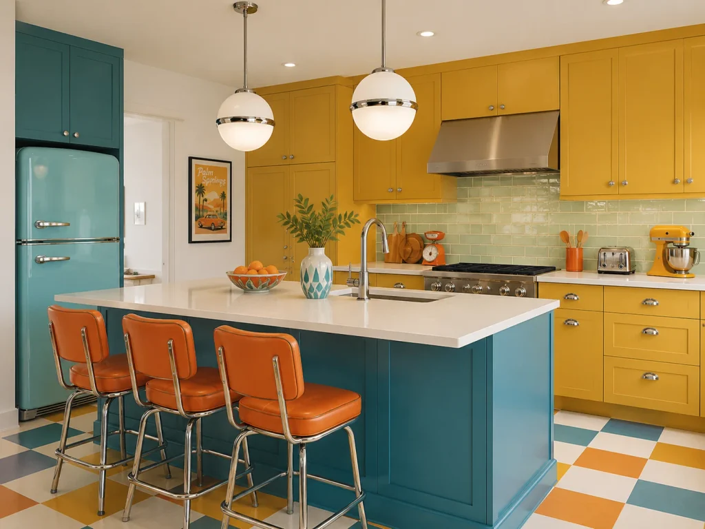 Why Your Kitchen Walls Deserve More Than an Afterthought Color Retro Kitchens