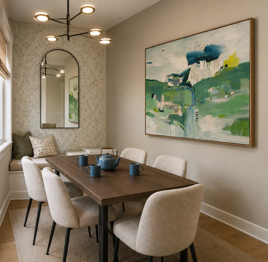 Dining Room Decor Ideas for a Space People Actually Want to Sit In Small Dining Room Decor Ideas