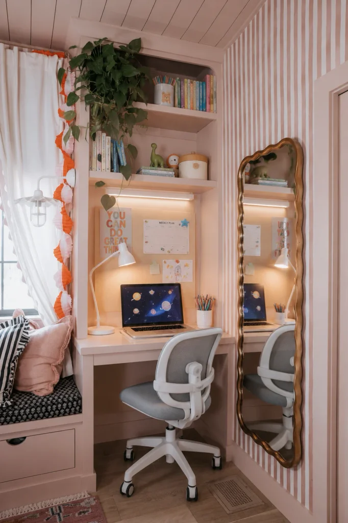 Kids Bedroom Decor Ideas That Are Fun, Stylish & Practical Study And Home Work Corner