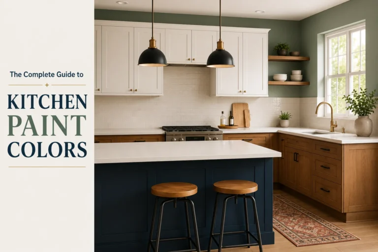 The Complete Guide to Kitchen Paint Colours