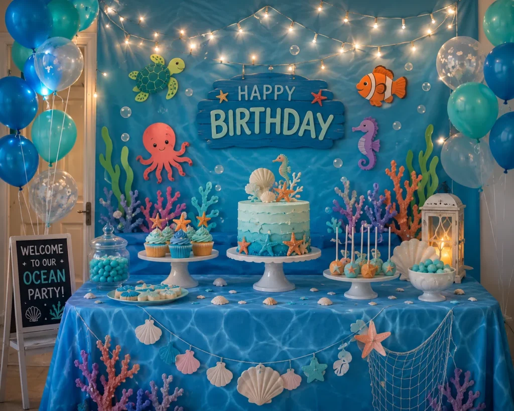 Under the Sea Birthday Theme