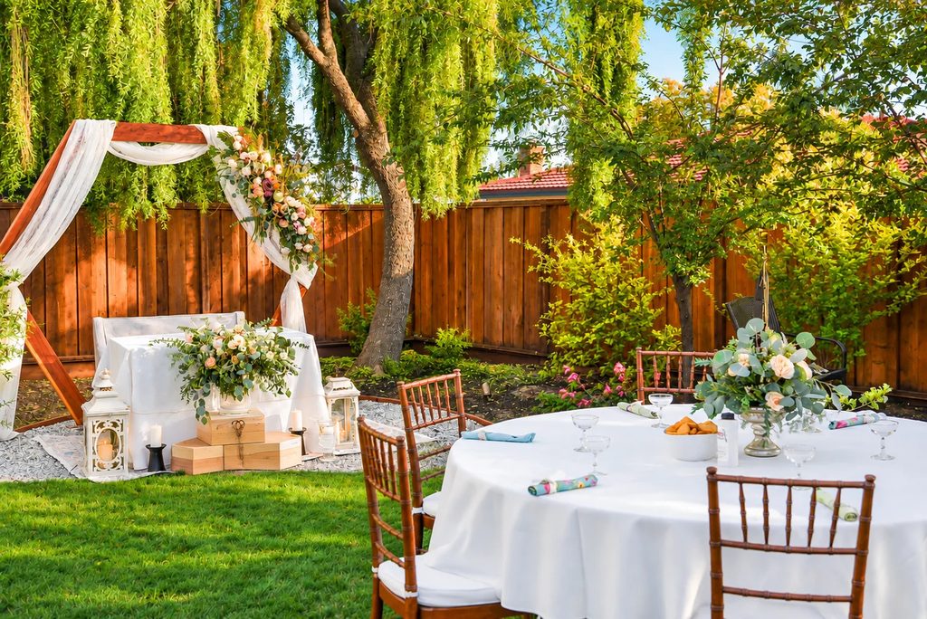 Backyard Wedding Decor Ideas for a Beautiful At-Home Wedding (2026 Guide) Backyard Wedding Decor Is One of 2026's Biggest Trends