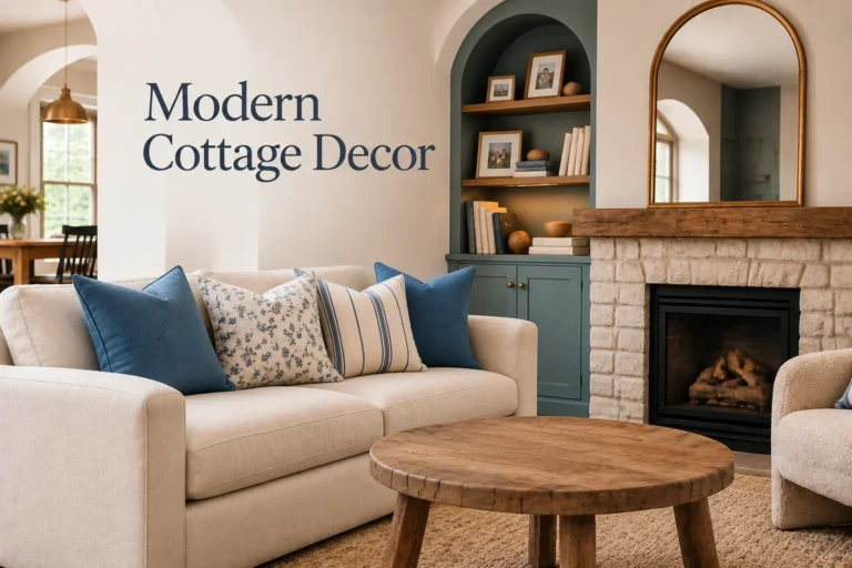 Get the Modern Cottage Decor Look in a Weekend