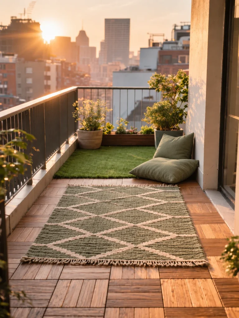 Mid-Autumn Festival Balcony Decor Ideas for Moon Viewing Night Golden Hour Mid-Autumn Festival Balcony Decor