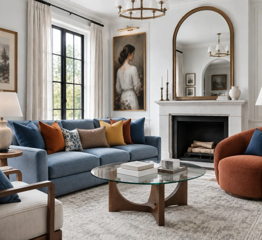 Modern Cottage Living Room