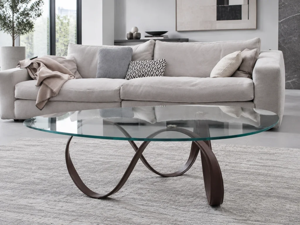 10 High-Maintenance Home Decor Trends Worth a Second Look Glass Coffee table