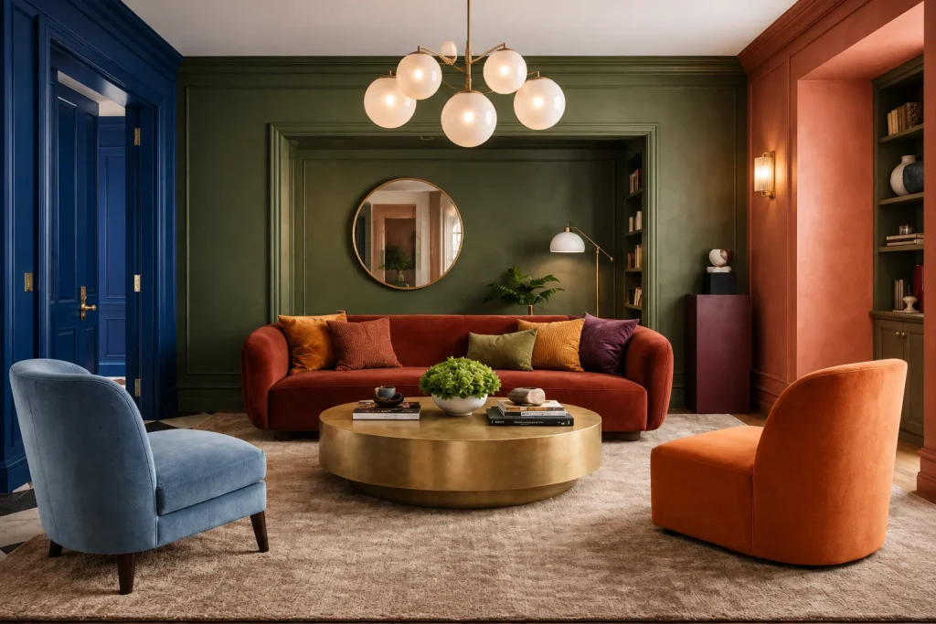 Modern Home Interior Design Ideas 2026: Simple Trends For Every Room Multi Functional Spaces And Colour Drenching